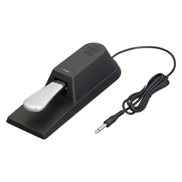 RockJam Universal Sustain Pedal for Electronic Keyboards and Digital Pianos with Polarity Switch