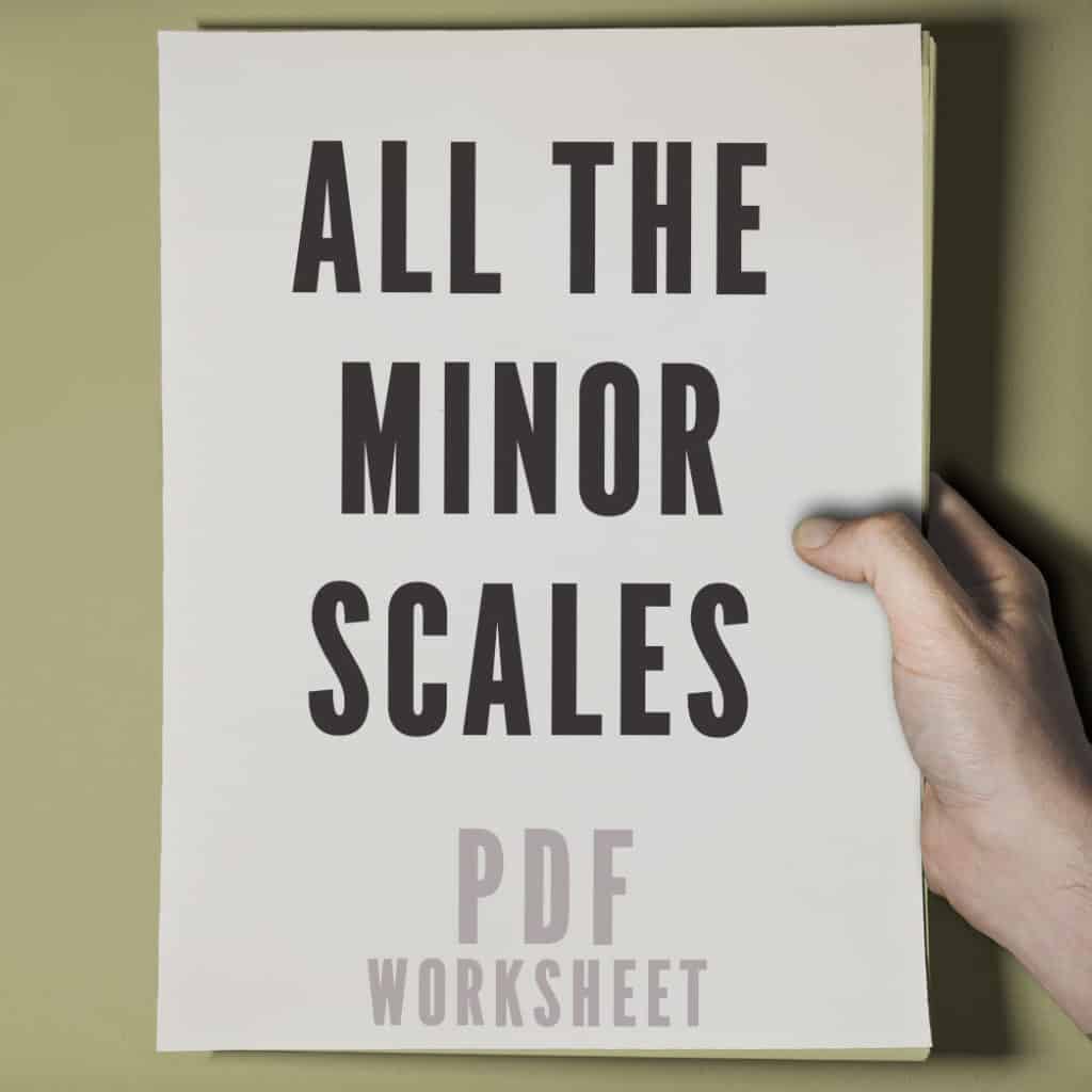 All the minor scales Product Image